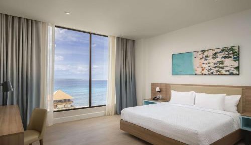 One-Bedroom King Suite with Sofa Bed - Ocean Front View