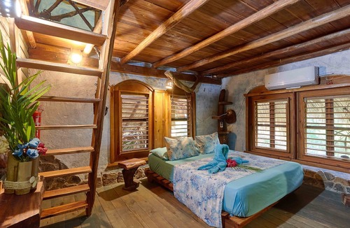 Las Galeras Ski Chalet | Chalet #4 Caribbean, grand pool villa at Chalet Tropical bio-hotel