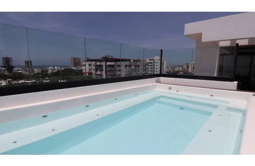 Gascue Condo | Sleek 1-Bedroom Condo w/Rooftop Hot tub in Gazcue