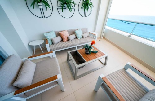 Juan Dolio - El Pueblo Apartment | Escape To Paradise Beachfront 2br Beach