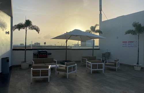 Ensanche Quisqueya Apartment | Luxurious Downtown Apt, Rooftop Pool, Gym