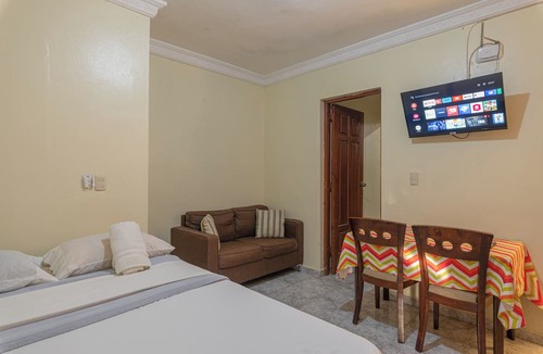 Corales del Sur House | Beautiful Spacious Room Terrace Close to Sirena San Isidro Las Americas Airport