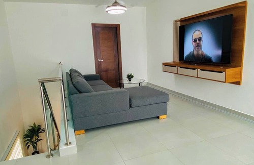 Santiago Province Apartment | Modern Rooftop Penthouse Private Jacuzzi for 12