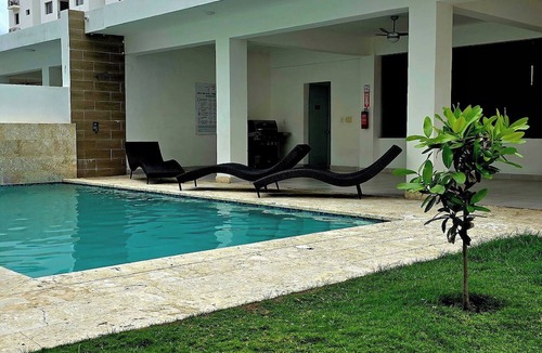 Santiago Province Apartment | 2BR 2BA Backup Power AC Wifi Gym 24h Security Ideal for Long Stays