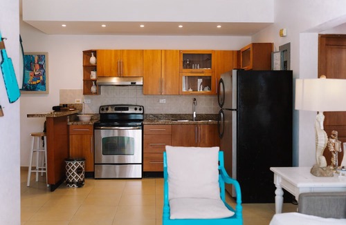 Dominicus Apartment | CADAQUES BAYAHIBE Relax with the whole family at this peaceful place to stay. .