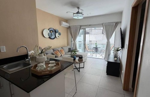 Downtown Santo Domingo Apartment | Modern Ocean View 1BR in La Esperilla, Pool, Gym