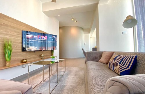 Downtown Santo Domingo Condo | Stylish, Upscale City Center Condo, Rooftop Terrace with Amazing City Views.