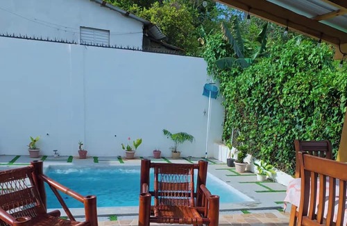 Las Guazaras Villa | Peace by de river, mountain vew, hot pool- Jacuzzi, bbq, 3 bsr, PRIVATE PROPERTY