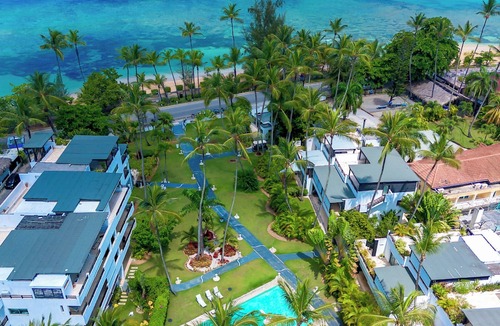 Puerto Bahia Apartment | Modern apartment with terrace sea view - 2BR AC - 20M Beach - Pools - Wifi