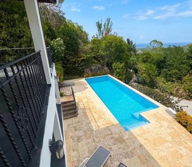 Las Terrenas Villa | Casa Toscana Villa en la naturaleza con vista increible