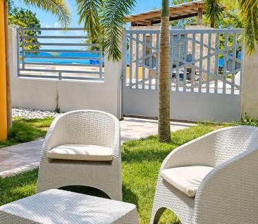 San Pedro de Macoris Apartment | Premium Beachfront King Bed AC WiFi Parking