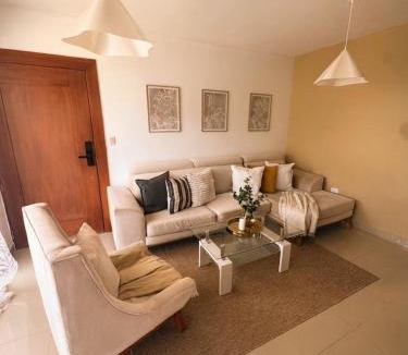 Santiago Province Apartment | 3BR AirePool24 7Security Ideal par Family o grup