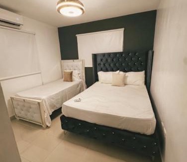 Santiago Province Apartment | 3BR AirePool24 7Security Ideal par Family o grup