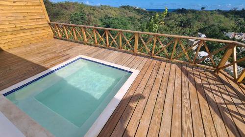 Las Terrenas Apartment | TropiCasa1 panorama à couper le souffle et piscine