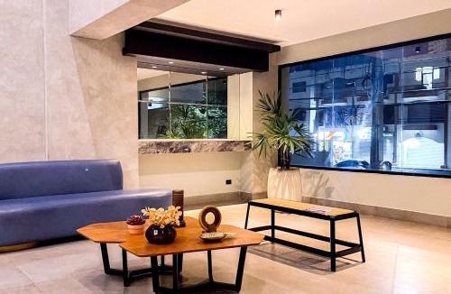 Ciudad Universitaria Apartment | Equilibrio entre trabajo y aire libre con Balcón, rooftop y gimnasio en Santo Domingo