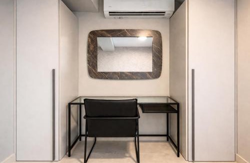 Ciudad Universitaria Apartment | Equilibrio entre trabajo y aire libre con Balcón, rooftop y gimnasio en Santo Domingo