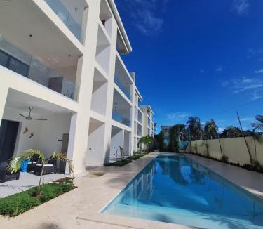 La Iglesia Apartment | Dream House Las Terrenas Terraza privada & Jacuzzi