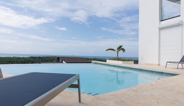 2 BR Ocean View apt at Playa Bonita Just 2 Minutes Away From the Beach in Las Terrenas