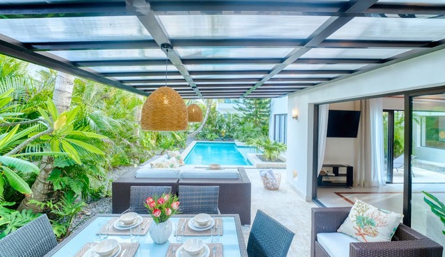 4BR villa Bohemia private POOL & SPA - Punta Cana in Punta Cana