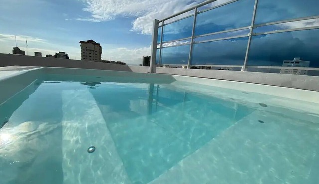 Luxury - 1BR - Ocean & City View - Downtown - SDQ - Shared Jacuzzi in Santo Domingo