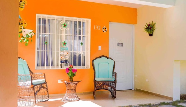Family 2BR Townhouse Beach Access, Pool & Fast Wi-fi in Punta Cana
