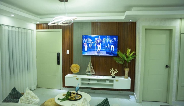 2-bedroom condo in amazing Juan Baron with AC