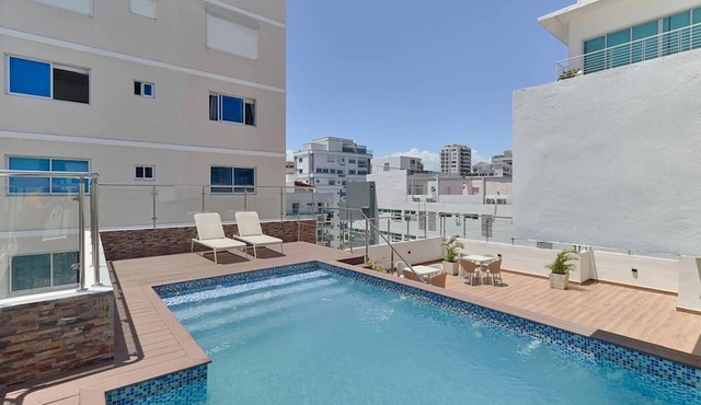 [The~Natural~Blues] @DowntownSD +Pool+Gym+Centric in Santo Domingo