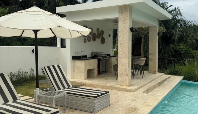 Resort style 5 bd 5 bath Villa. Private pool/access to beach in Puerto Plata in Puerto Plata