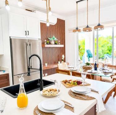 3bd with rooftop ocean view in Sosua Ocean Village in Sosúa