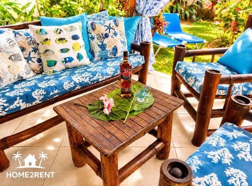 joli bungalow à 300 m de la plage in Las Terrenas