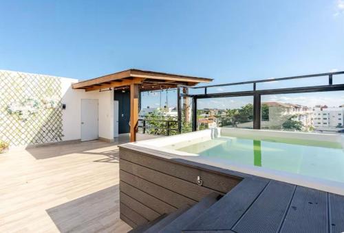 Penthouse con Terraza privada, Jacuzzi y BBQ